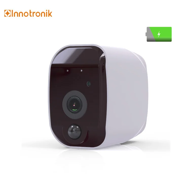 Innotronik Wire Free PIR Detection HD 1080P CCTV Wireless IP Camera Home Security WiFi  Outdoor Battery Home Camera