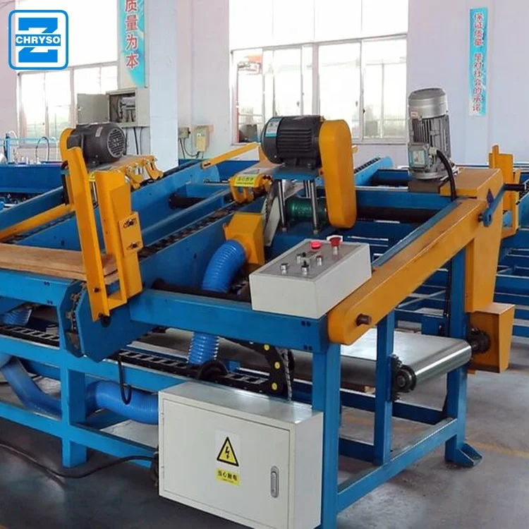 High Precision Double End Trim Saw Wood Timber Cut off Saw Machine