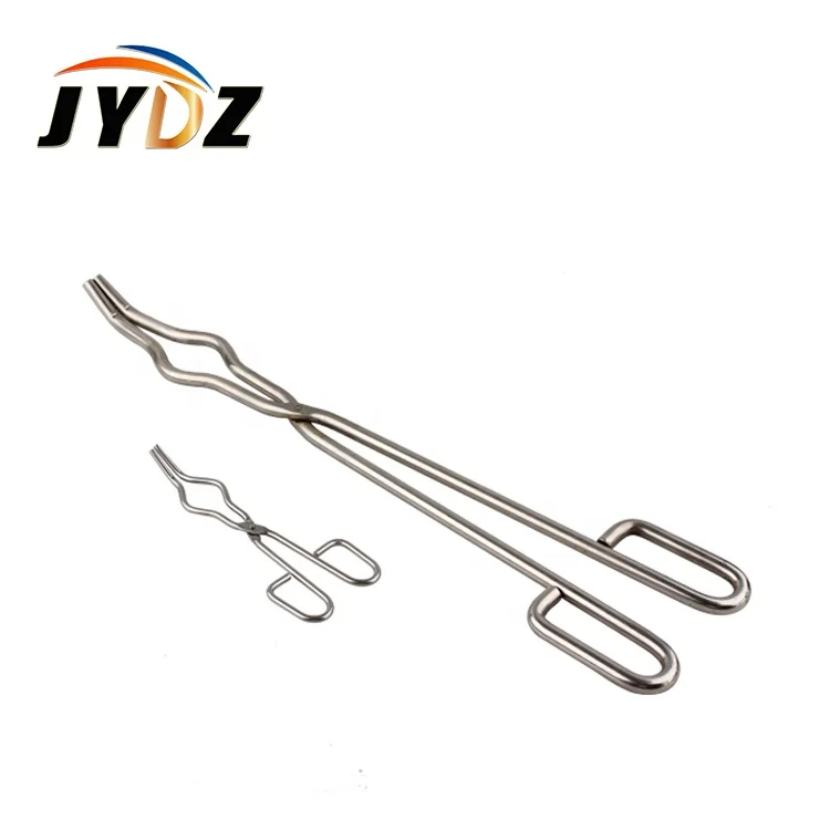 Laboratory Crucible Forceps Clip Pliers Steel Normal Crucible