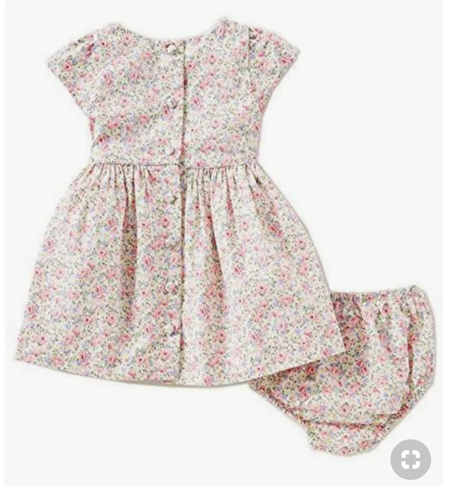 SHOPOLINE Full Sleeves Multicolor Cotton Frocks  baby dress Design kids  dress for girl for New
