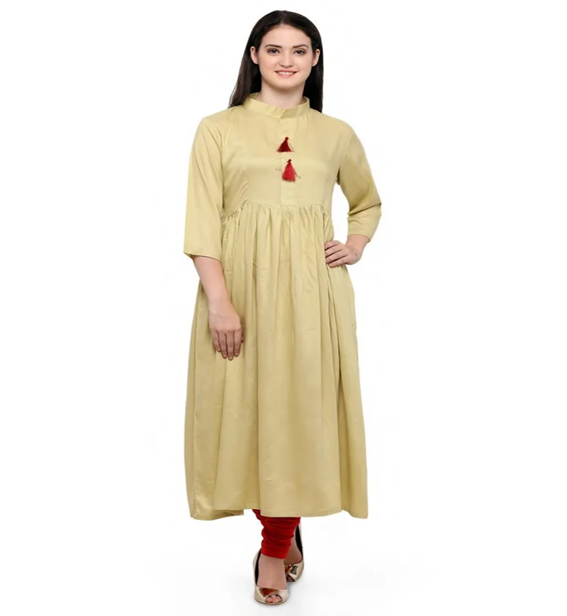 close neck design for kurti