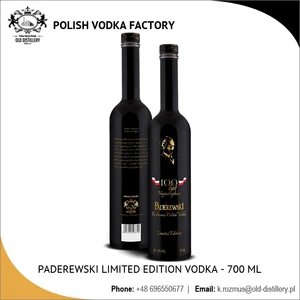 Wholesale PADEREWSKI LIMITED EDITION Vodka Price - 700 ml