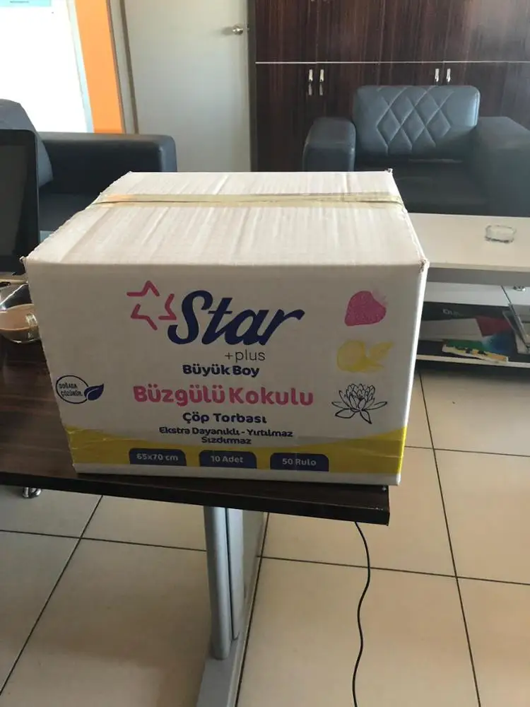 Eco friendly Compostable Black Recycled Plastic Garbage Bags Buy