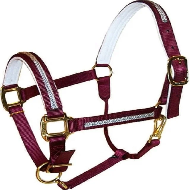 Horse Purple Rope Halter Control Head collar Natural Horsemanship Free Shipping