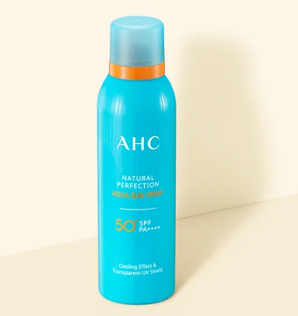 ahc natural perfection aqua sun spray