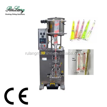 Ice lolly popsicle packing machine