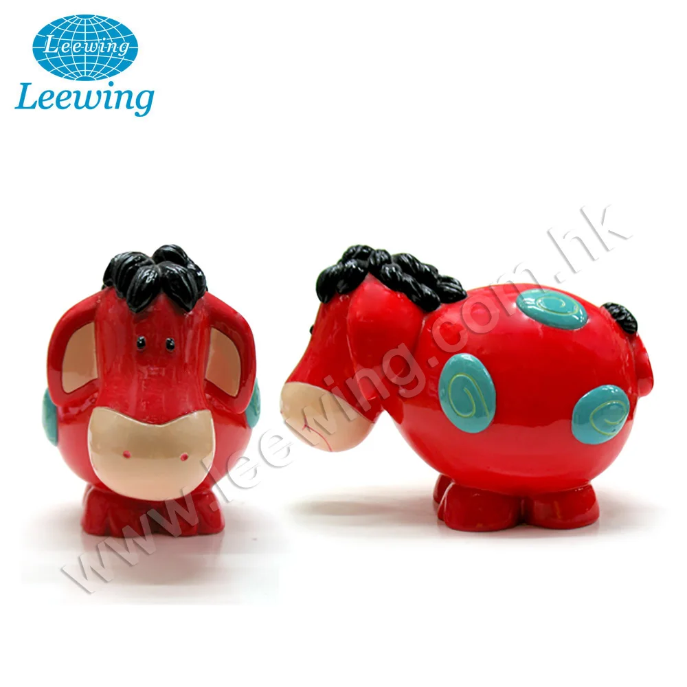 Специальный новый китайский зодиак счастливая лошадь Золотая монета банк коробка для