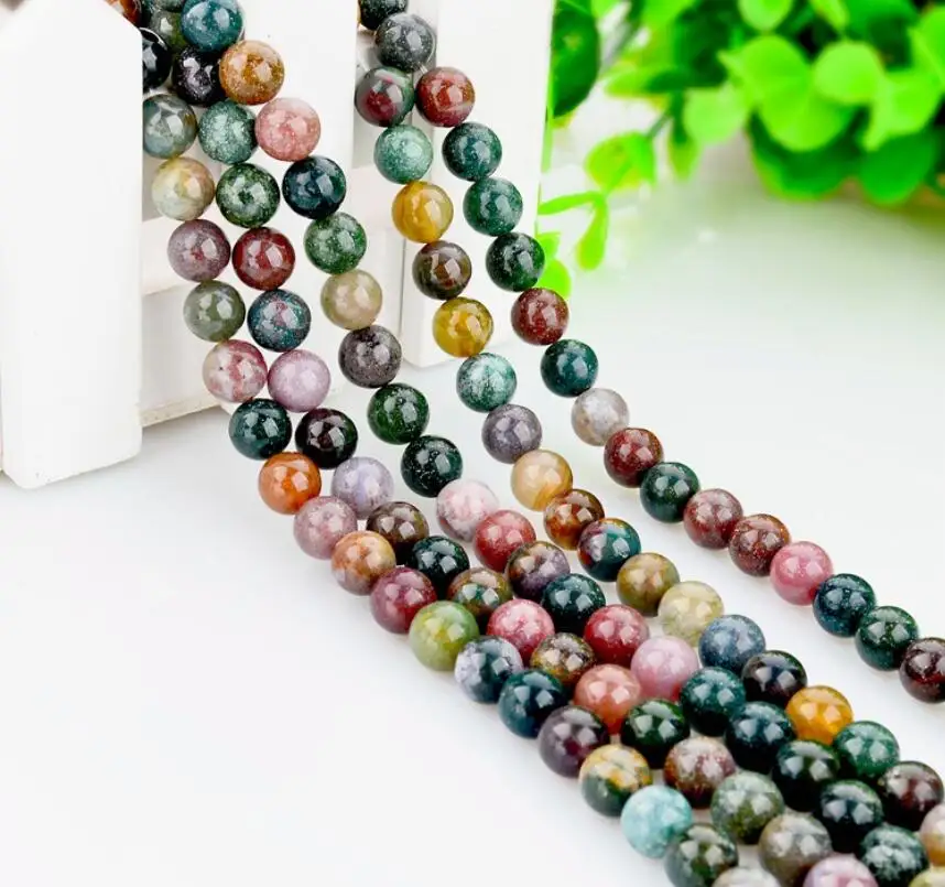 8mm round ball loose gemstone DIY jewelry making beads strand 15.5"-16" 