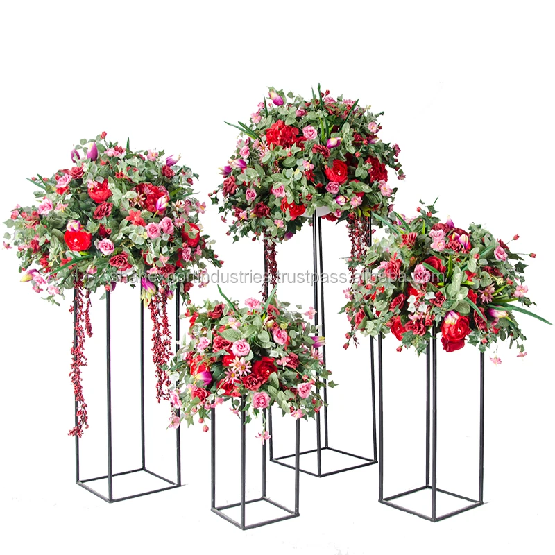 Tall Floor Vase Geometric Wedding Centerpiece For Tables For Home Party