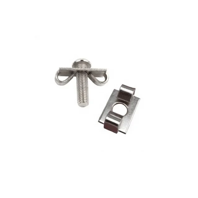 Standard Spring Buckle End Fastener with Screw for 4040 Aluminum Extrusion Profile Series