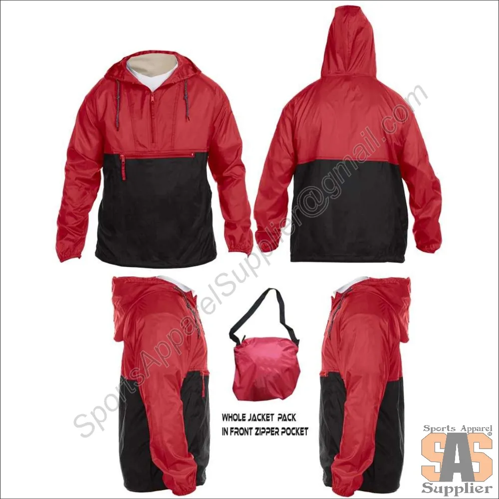 fold up windbreaker