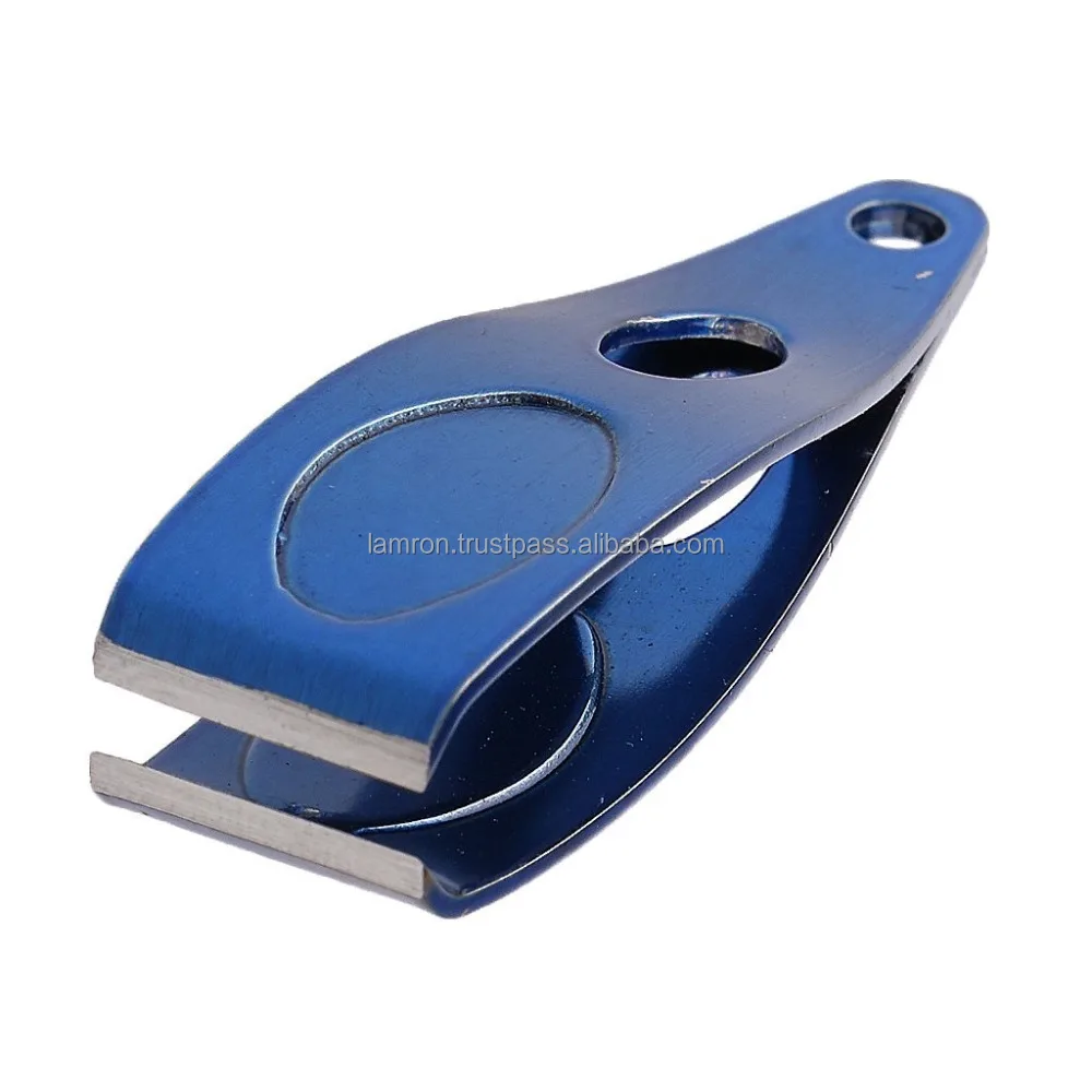 Fishing Nippers Stainless Steel With Titanium Blue Color Line Nippers