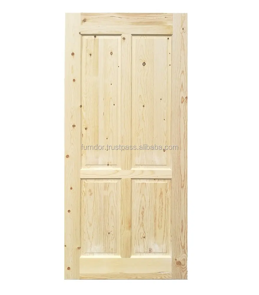 Solid Knotty Pine Wood Interior Entry Door Buy Solid Wooden Door Knotty Pine Door Interior Door Product On Alibaba Com