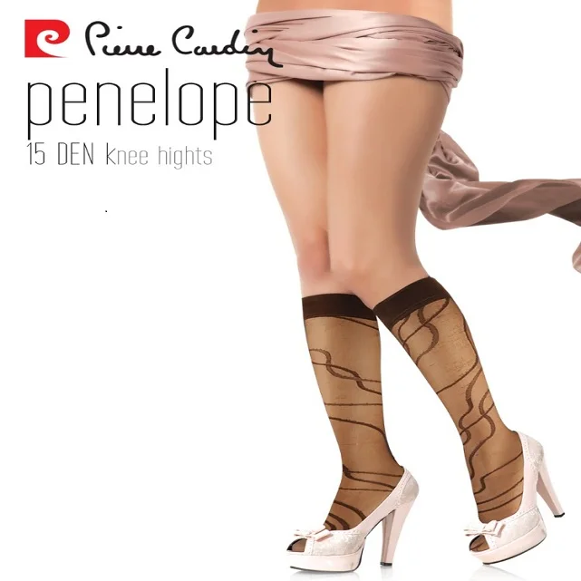 patterned knee high hosiery