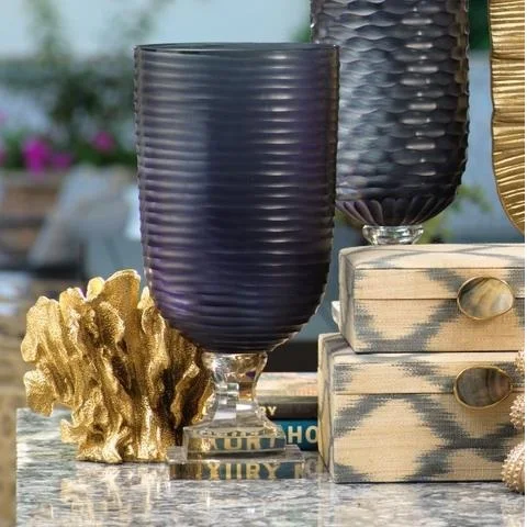 Luxury Modern Fancy Glass Flower Vase Weeding Decor for Home Decoration and Living Room Parties Home Usage