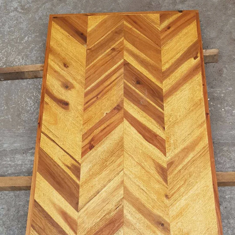 Ssr Vina Acacia Wood Herringbone Panels Wood Acacia Wood Butcher Block Countertop Made In