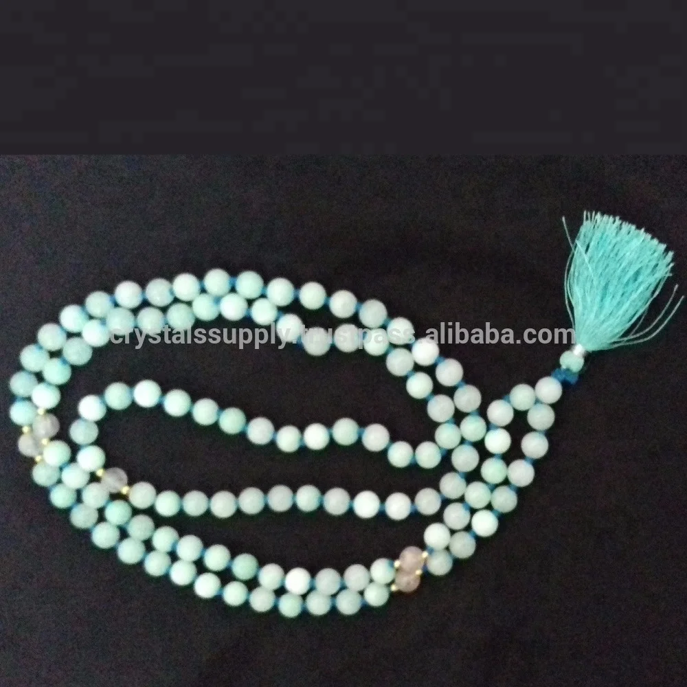 About Gemstones used in Mala Prayer Beads