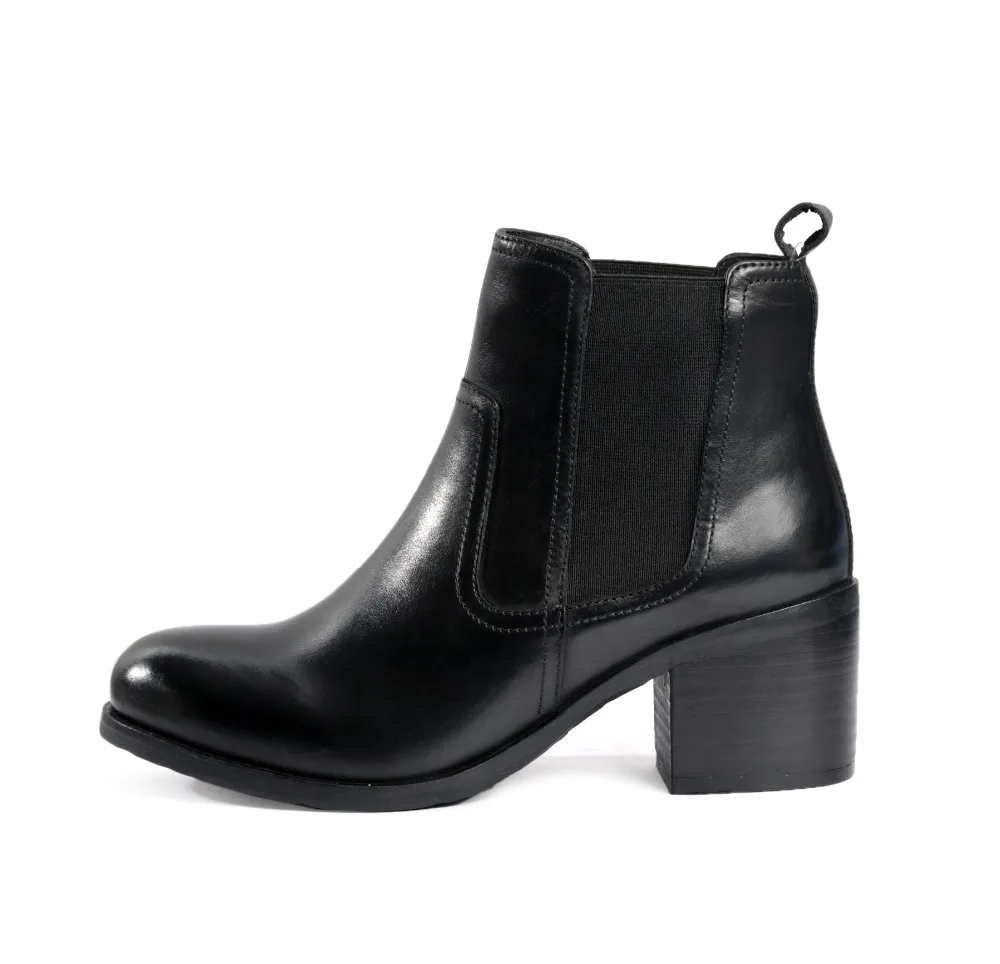 cuban heel ladies boots