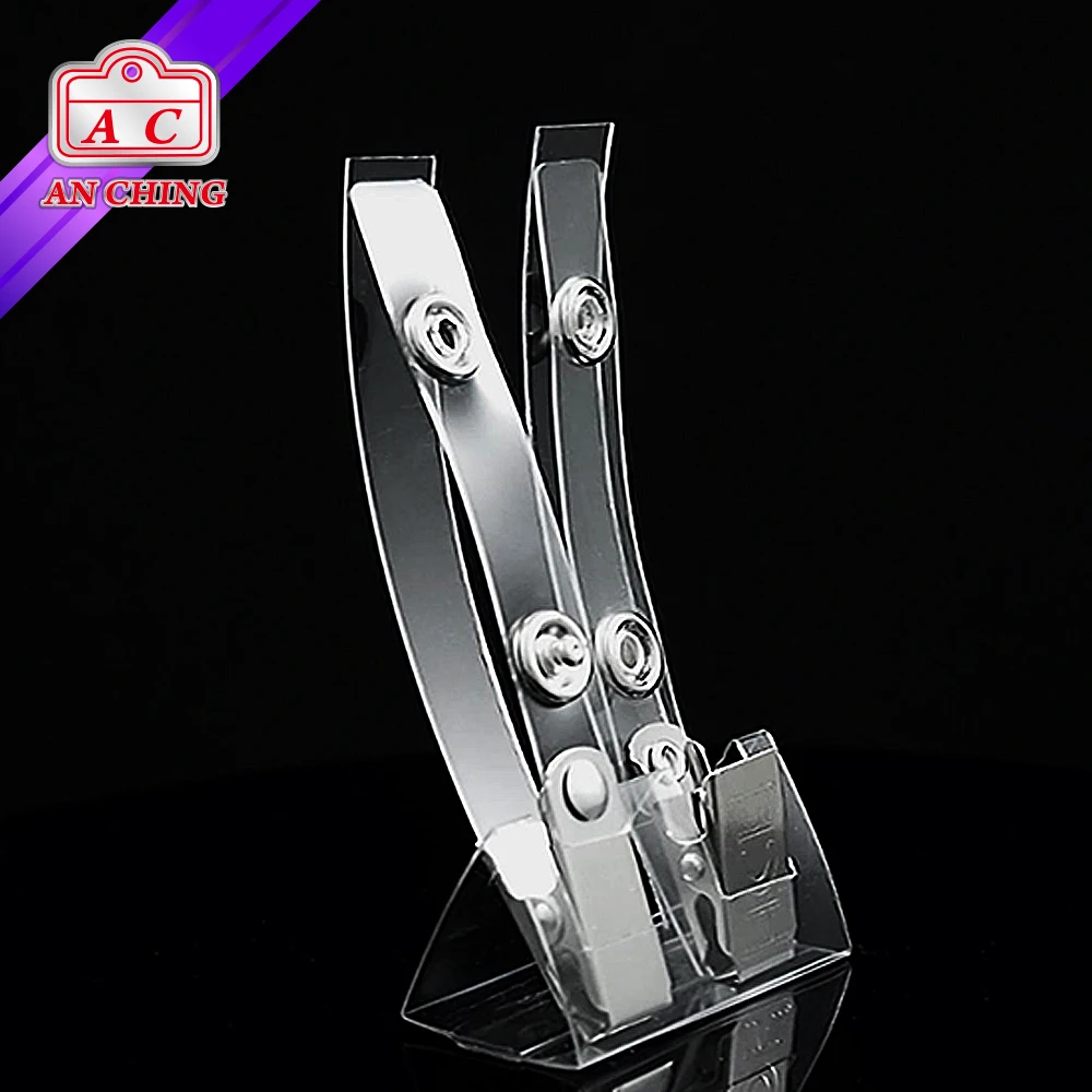 Классический металлический держатель для удостоверения личности с пружинным зажимом