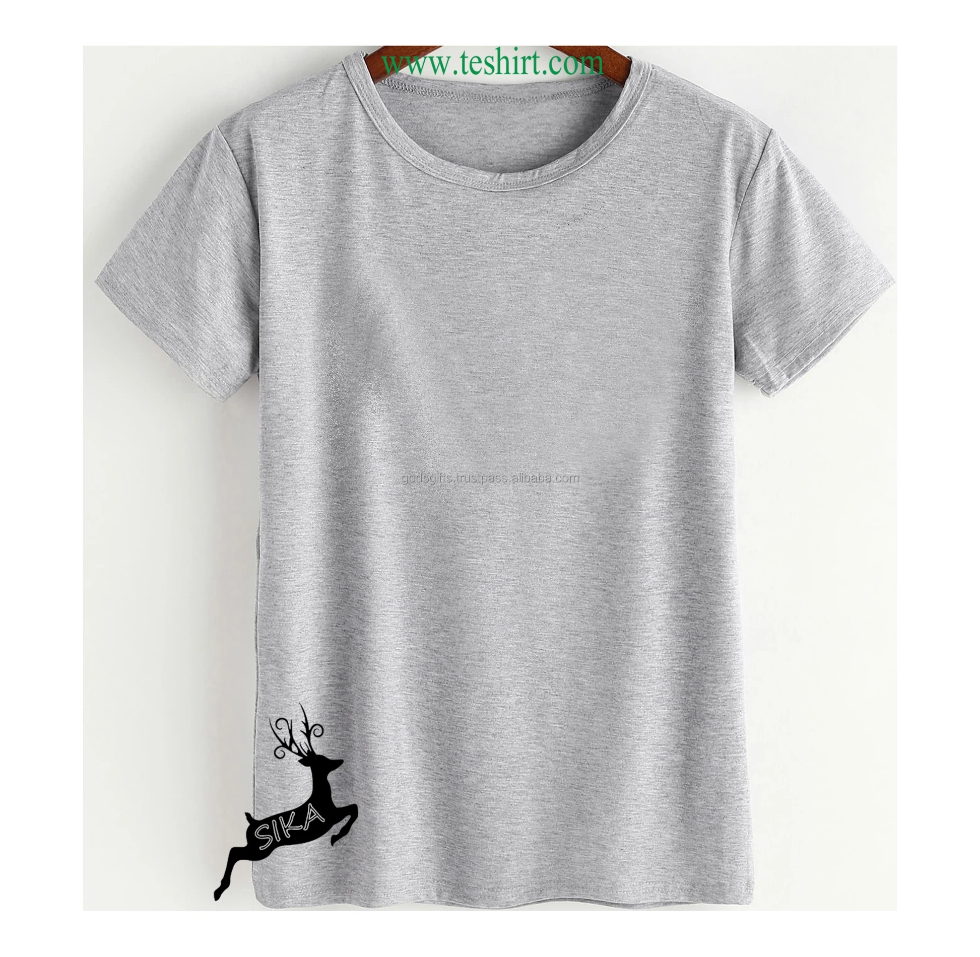 alibaba Online Shopping Latest Design Cheap Wholesale Oem Crew Neck t Shirt  Printed Garment Wholesalers Online Shopping India