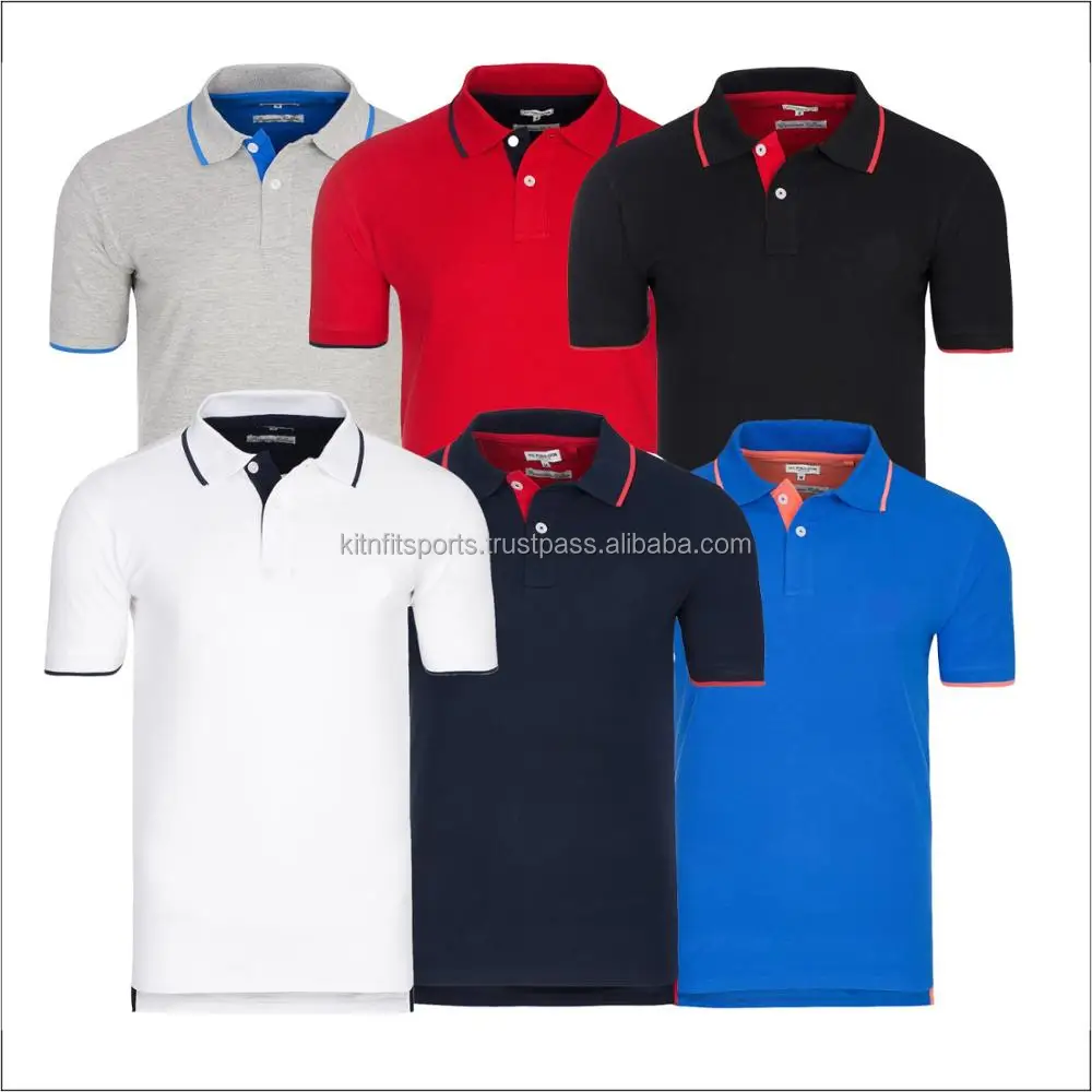 Custom Polo T Shirt 100% Cotton Polo 