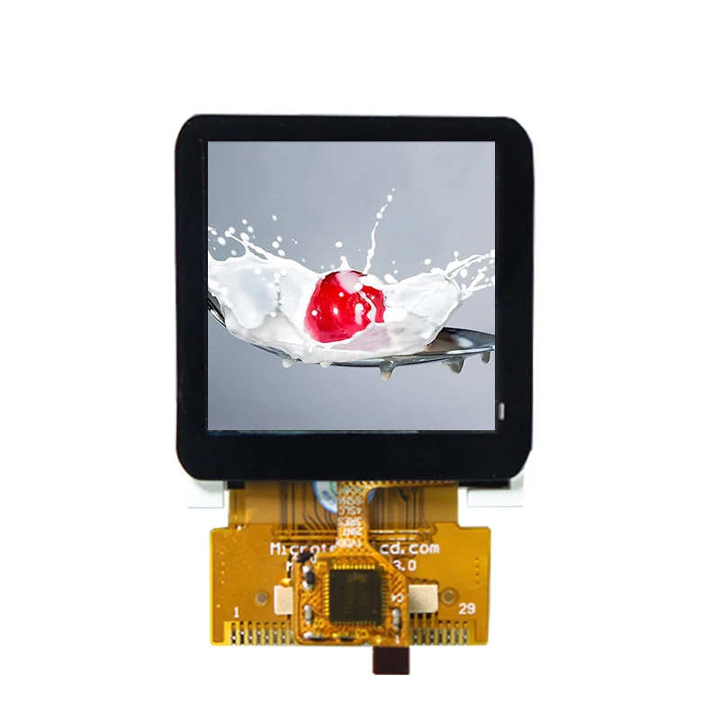 Tft Small Size Lcd Screen Pixels Small Tft Lcd Display With Touch Panel