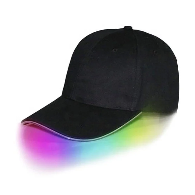 Fashion LED Lighted Up Hat Men Women Dance Baseball Hats Luminous