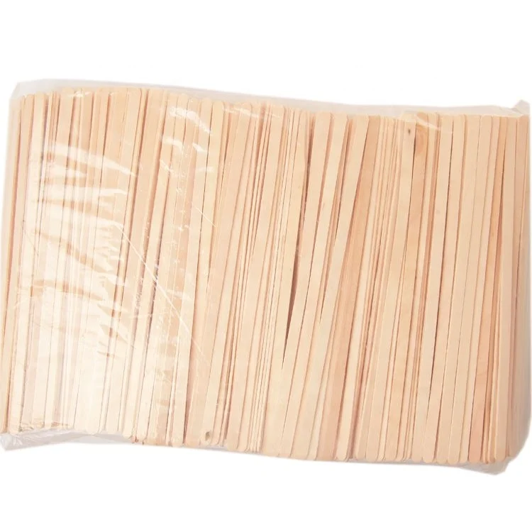 Оптовая продажа по цене производителя одноразовые биоразлагаемые мешалки для меда бамбуковые деревянные палочки перемешивания кофе