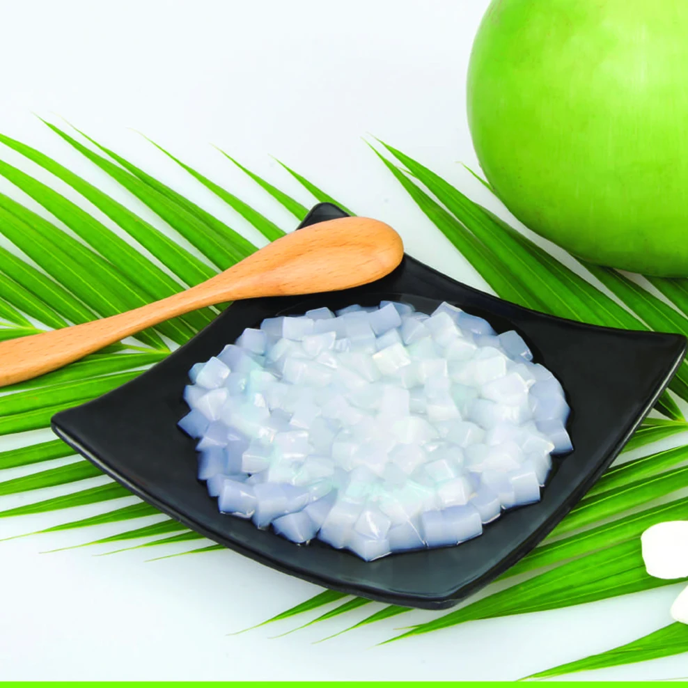 coconut jelly special food from coconut