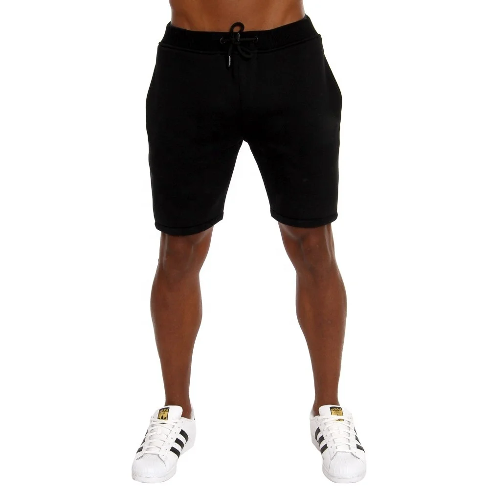 Men Athletic Cotton Fleece Shorts Cheap 