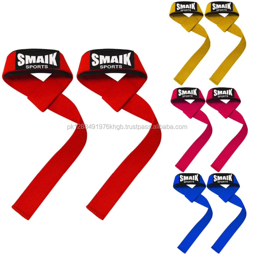 Lifting Straps O Sujetadores De Barra para El Gym algodón Lifting Straps O Sujetadores De Barra para El Gym algodón