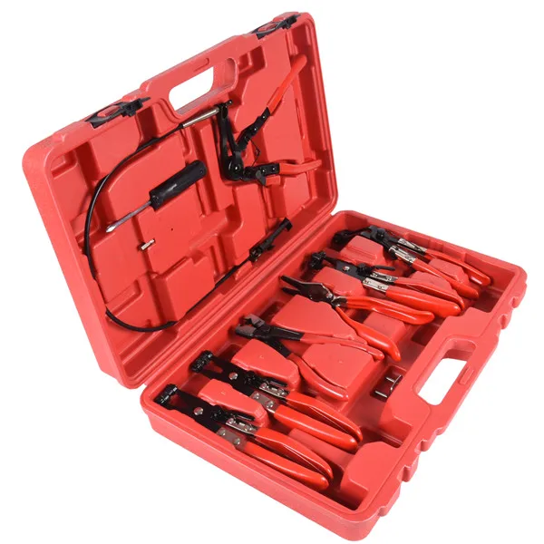 
 9 шт проволочный гибкий длинный шланг Клещи Комплект мазута авто инструменты  