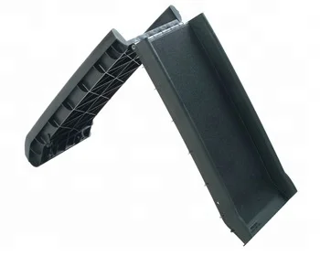 
 Маленькие и большие размеры Pet пластиковая лестница пандусы собаки складной кровати Регулируемый & лестницы Нескользящие собака Автомобильная Рампа для автомобилей SUV  