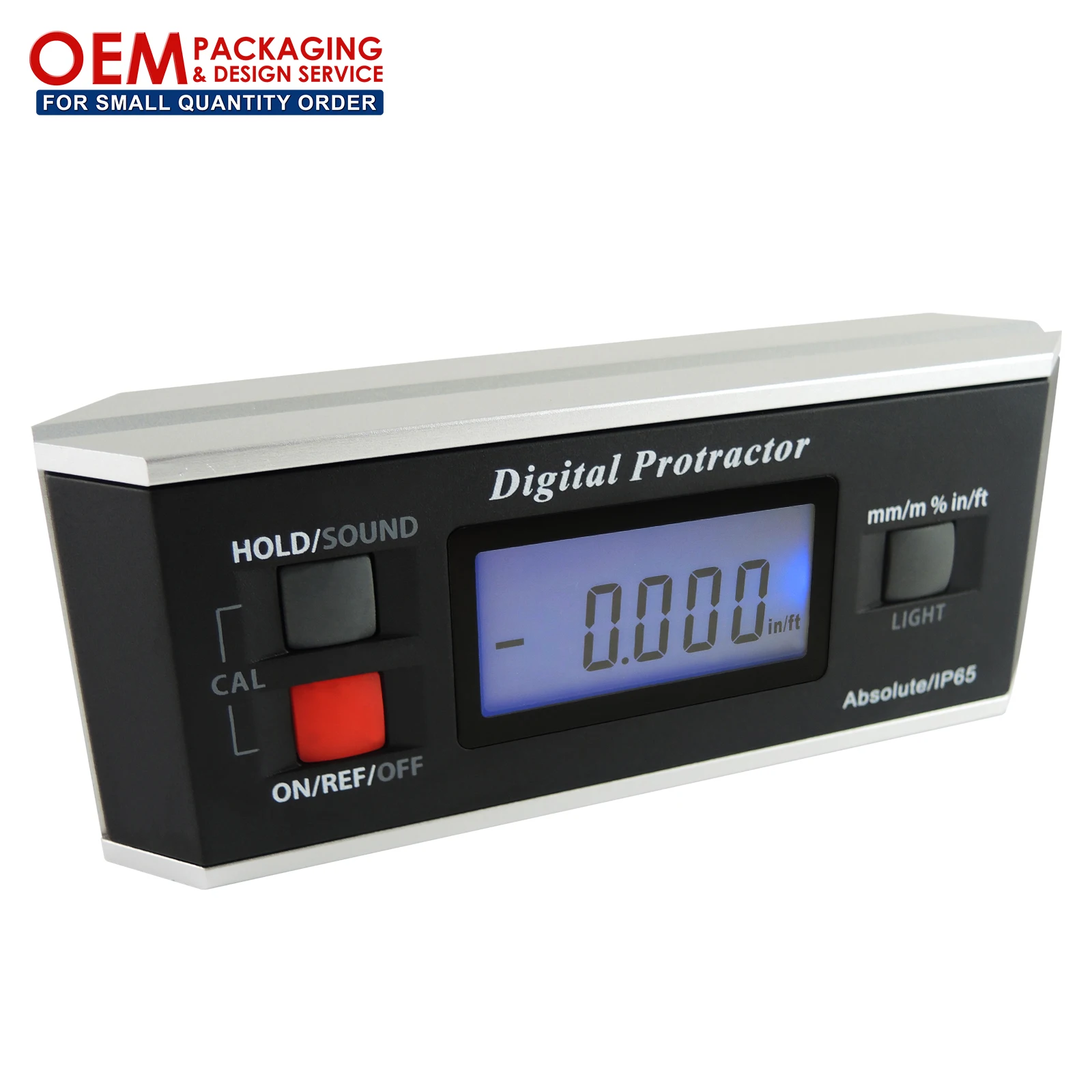 Digital Protractor 360 Degree Inclinometer Leveling Instrument 490 Degree Magnetic Base for Angle And Level Measurement