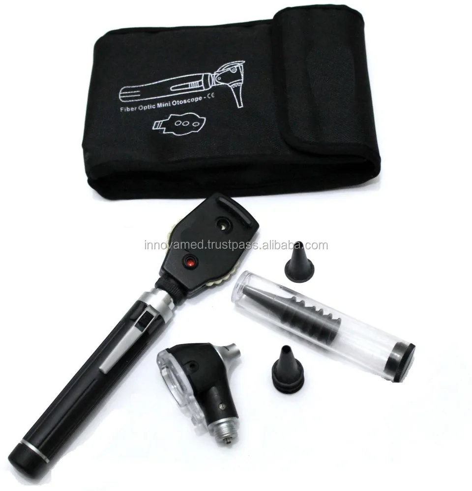 thumbnail image 2 of BWB LED F.O. Otoscope Ophthalmoscope Set – ENT Diagnostic Examination Kit 2 of 5