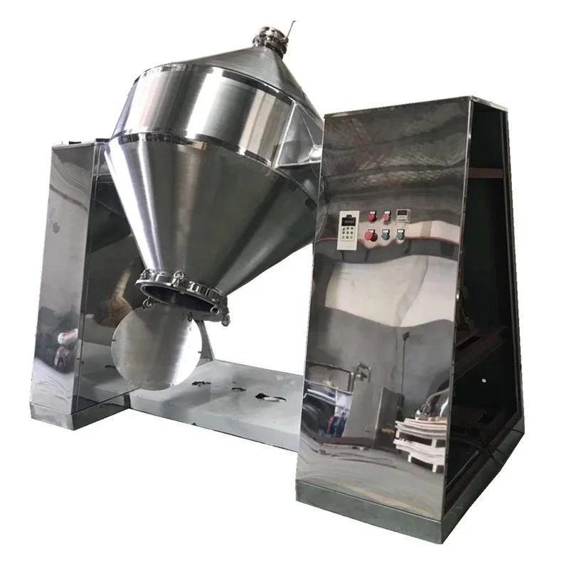double cone dry powder blender