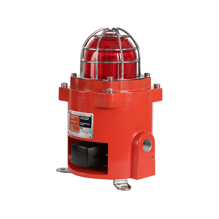 QNES 92mm Explosion-Proof LED Signal Beacon and Electronic Sounder Combination Maximum 110dB Safety First!