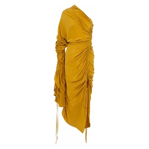 One Shoulder Party Asymmetric  Midi Plus Size Maxi Dresses Online