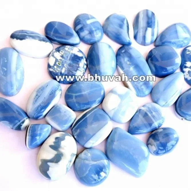 Blue Opal Stone Cabochon Gemstone Price Per Gram - Bhuvah