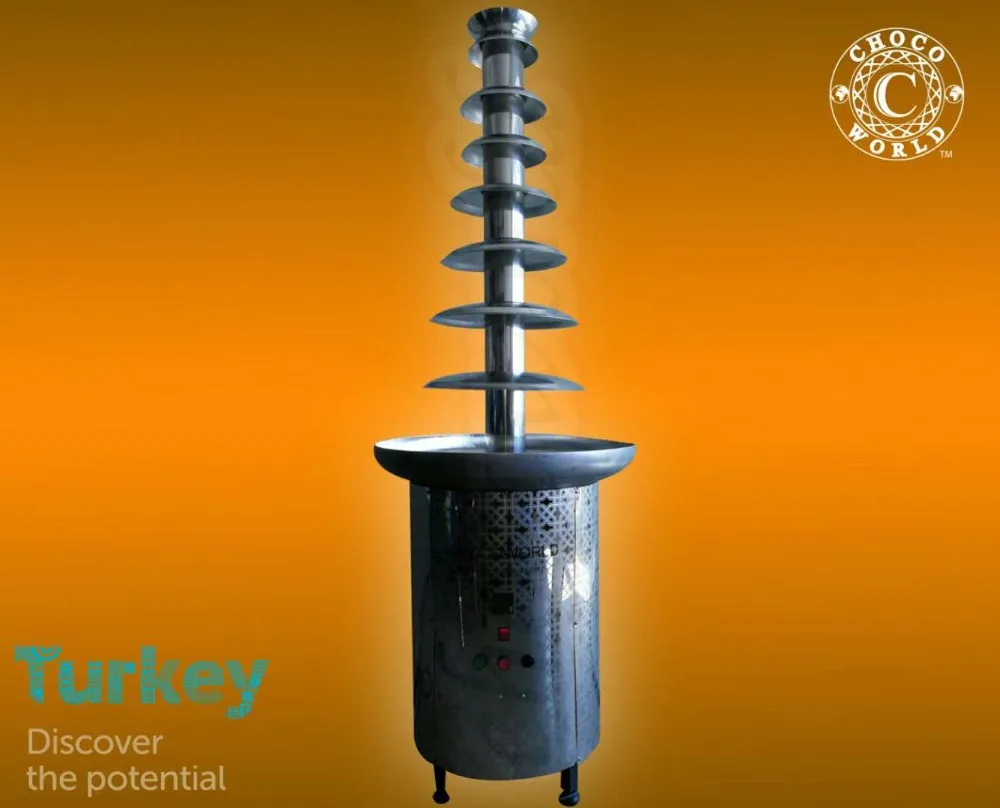 8 Layers Commercial Chocolate Fountain