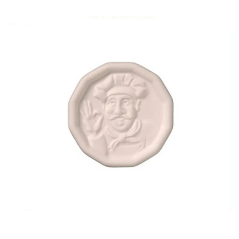 Pottery White Chef Design Pot Minder Small Pot Watcher Buy Pot Watcher,Pottery Pot Watcher,Pot