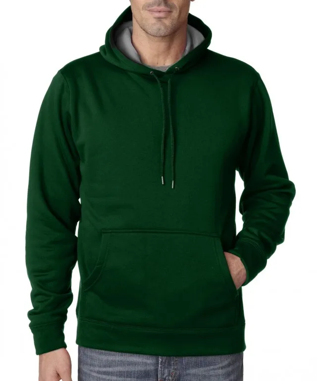 plain green hoodie mens