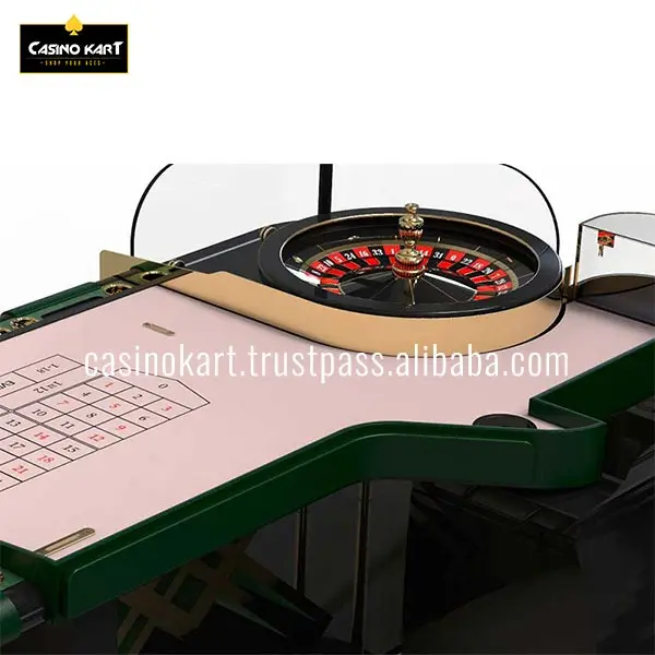 Professional Casino Crystalline Roulette Table Roulette Table Factory