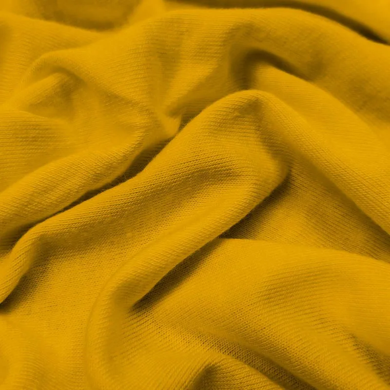 Marigold Rayon Spandex Jersey Knit Fabric by the Yard 1 Yard Style 409