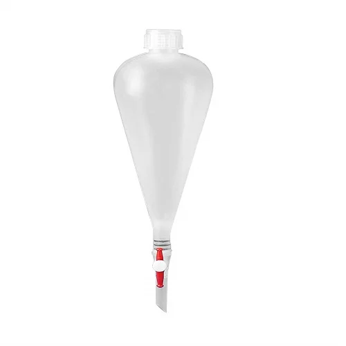Separatory Funnel Pp Polypropylene With Ptfe Stopcock Lab Equipment For