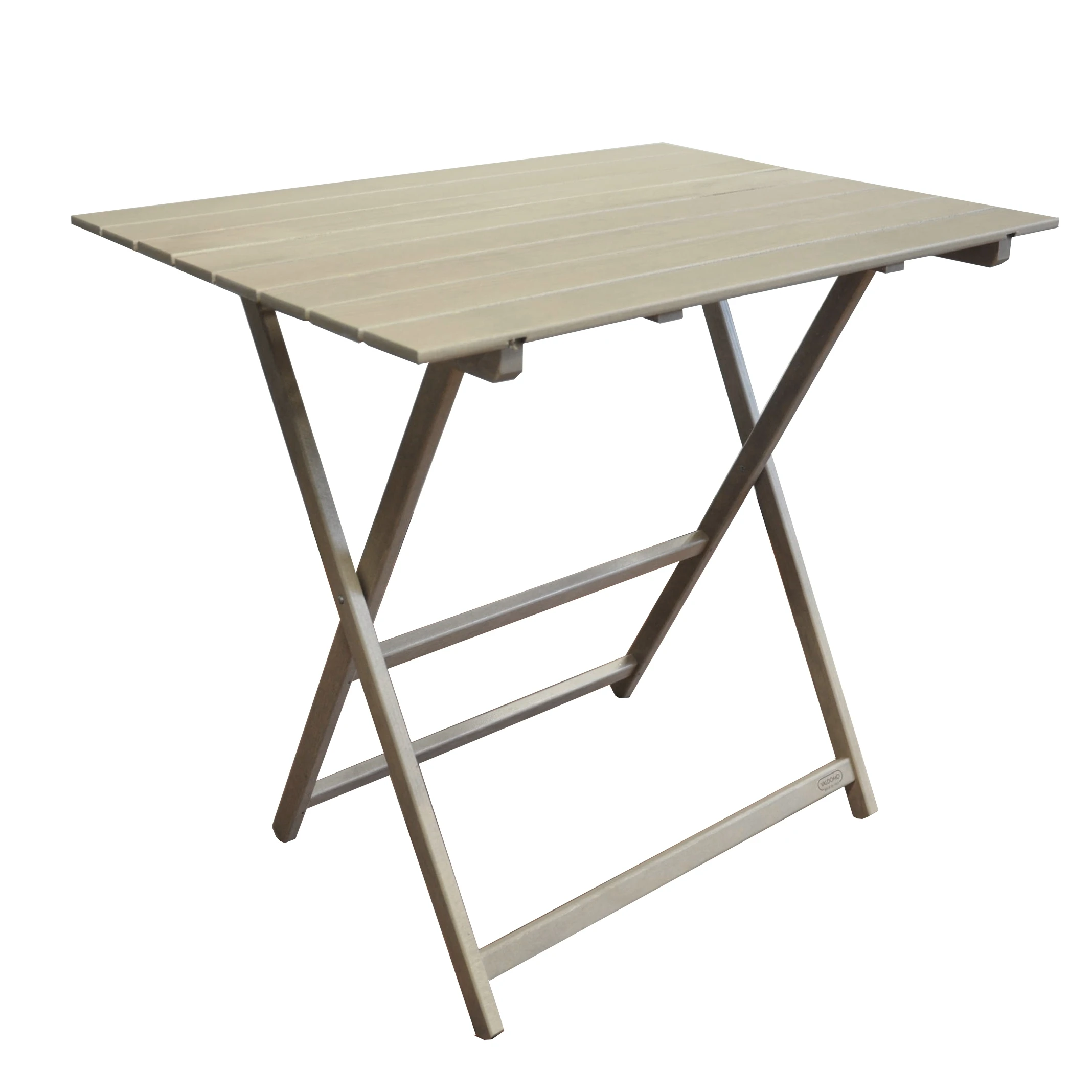 High quality Folding Set table cm 60x80 with 2 chairs in solid beech wood grey color for indoor and outdoor use Made in Italy