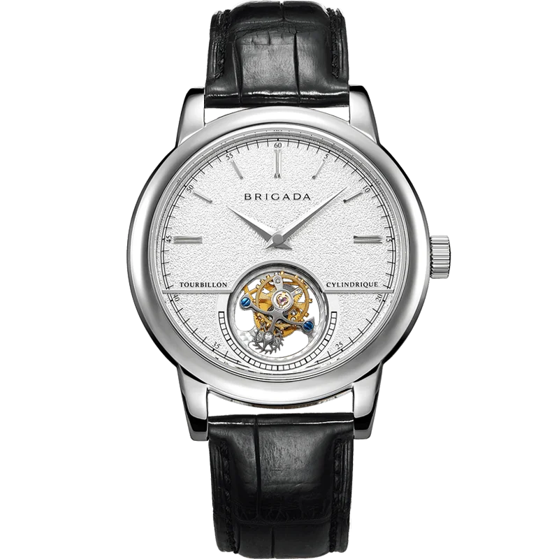 Luxury Seagull ST8000 Tourbillon Automatic Movement Watch