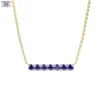 Collana in oro giallo febbraio S925