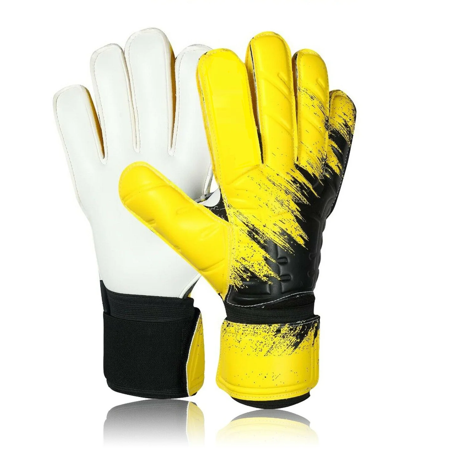 leather goalie gloves