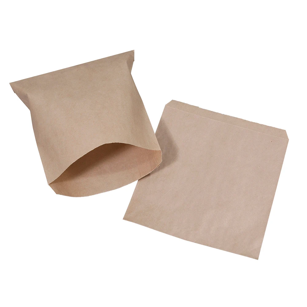 Assembled In Malaysia Highly Recommend For Food And Beverage Packaging Brown Customization Kraft Flat Paper Bag Buy Customized Paper Packaging Bags Customized Paper Bag Supplier Customized White Paper Bags Product On Alibaba Com